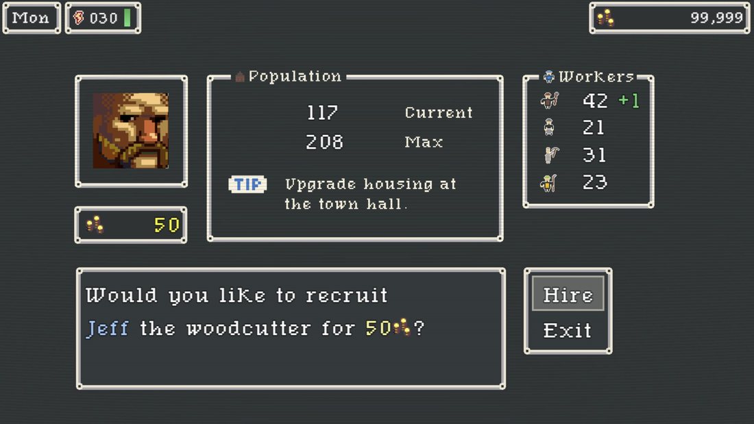 Recruit workers to collect resources for you